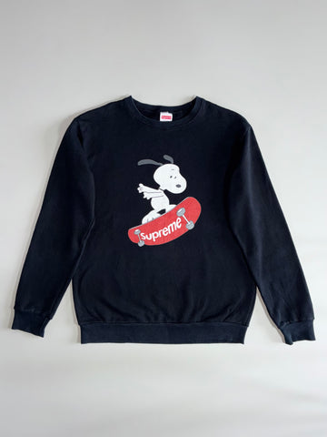 Supreme x Peanuts Snoopy Skateboard Graphic Crewneck (M)