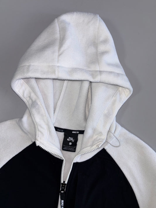 Nike SB Polartec Fleece Full-Zip Hoodie Double Zipper (L)