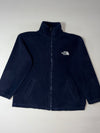 Vintage The North Face Full Zip Fleece Jacket – Navy (XL)