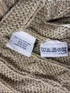 Polo Ralph Lauren | 100% Silk Hand Knit Cable Sweater | (2XL)