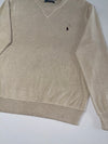 Polo by Ralph Lauren Beige Crewneck Sweatshirt (L)