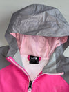 The North Face Pink & Grey Hooded Rain Jacket Women’s (L)