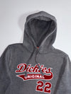 Dickies | Charcoal Grey "Original 22" Varsity Script Hoodie (S)