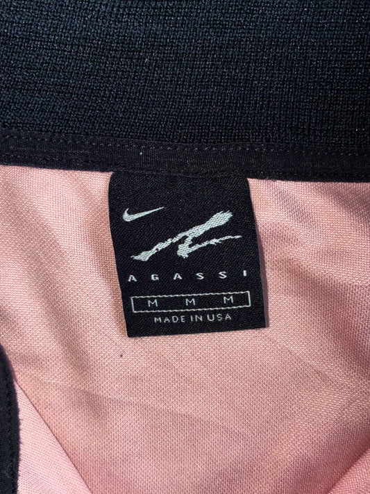 Nike | Agassi Quarter Zip Pullover Pink | (M)