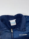 Columbia Navy Blue Full-Zip Fleece Jacket(S)