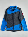 Engelbert Strauss Motion 2020 Colorblock Fleece Jacket Blue Graphite Full Zip (M)