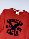 American Eagle Outfitters Graphic Sweatshirt – Rust Red, “Est. 1977” Eagle Print  (XL)