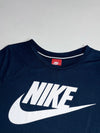 Nike Big Swoosh Logo Tee — Black (S)