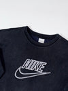 Nike Black Embroidered Logo Crewneck Sweatshirt (M)