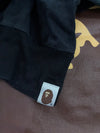 A Bathing Ape BAPE Ape Head Big Logo Long Sleeve Tee – Black (M)