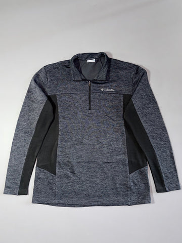 Columbia Quarter Zip Fleece Lined Pullover (L)
