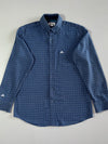 Adidas Golf Windowpane Check Flannel Shirt – Blue (S)