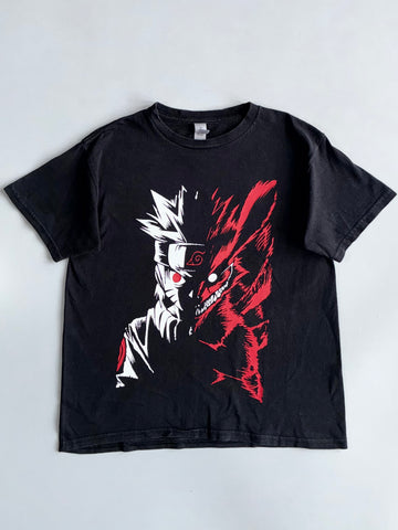Naruto vs Kurama Anime Graphic Tee (Xs)