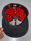 New Era NY Yankees Red/Black Fitted Cap (Adjustable)