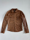 Dolce & Gabbana Leather Western Shirt (S/M)