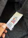 Adidas Black 3-Stripe Hooded Winter Jacket (XL)