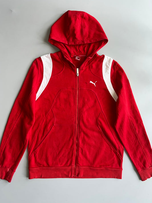Puma Scuderia Ferrari Full-Zip Hooded Track Jacket(L)