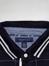 Tommy Hilfiger Windowpane Check Polo — Navy/White (XL)
