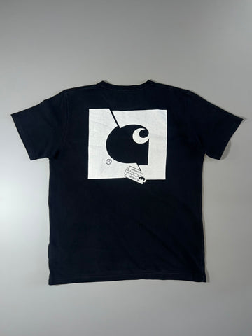 Carhartt WIP "Razor Blade" Detroit MI Graphic Tee – Black,l  (L)