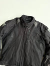 Modeka Textile Mesh Motorcycle Riding Jacket padded – Black (M)