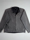 The North Face Windwall Fleece Full-Zip Jacket – Charcoal Grey (2XL)