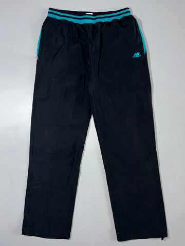 New Balance Black Teal Track Pants (W:32|L:42)