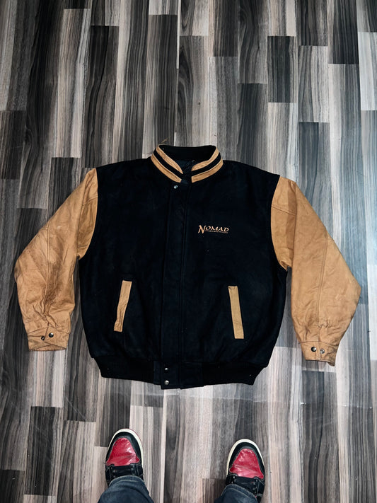 ZUltra Premium Leather Sleeve Varsity Jacket (XL/2XL)