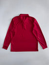 The North Face | Long Sleeve Performance Polo | Crimson Red (L)