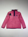 Patagonia Pink Micro D Snap-T Fleece with Allagash Patch (M)
