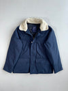 GAP Navy Sherpa Collar Padded Work Jacket (M)