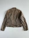 Gas Premium Original Bomber Leather Jacket (M)