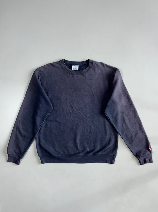 Champion Reverse Weave Black Crewneck Sweatshirt (L)