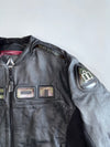 Icon Accelerant Leather Motorcycle Jacket w/ Asphalt Tech Armor (2XL/3XL)