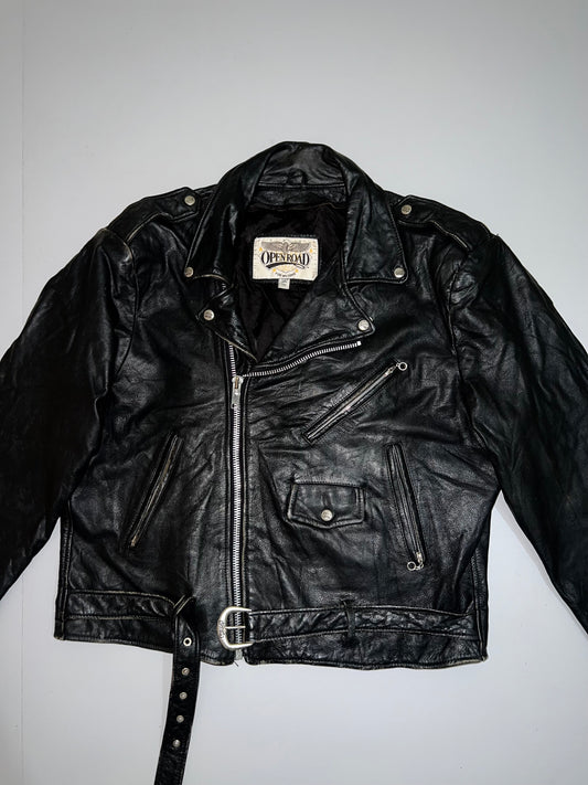 ZOpen Road Original Leather (RARE) Vintage Heavy Jacket (XL/2XL)