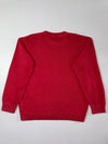 Tommy Hilfiger Red Crewneck Knit Sweater – Chambray Neck Detail (XL)