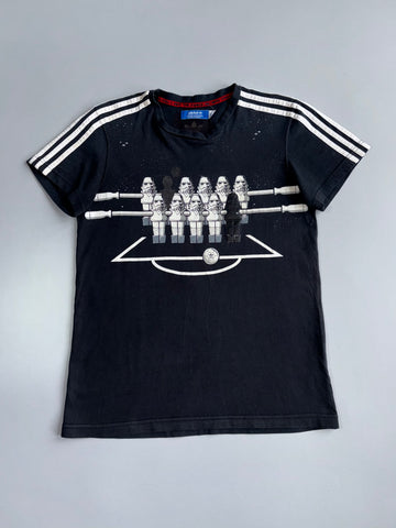 Adidas Originals x Star Wars Stormtrooper Foosball Black T-Shirt(S)