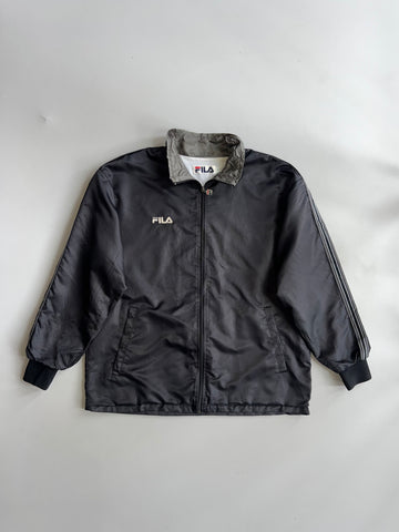 Vintage Fila Nylon Full-Zip Track Jacket(L)