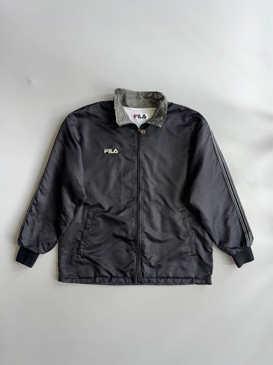 Vintage Fila Nylon Full-Zip Track Jacket(L)