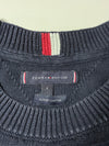 Tommy Hilfiger | Navy TH Monogram Knit Sweater | (L)