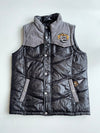 Big Train Osaka Houndstooth Puffer Vest – Japanese Streetwear | (M)