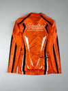 Frontier Long Sleeve Cycling Jersey – Orange/Black (S)