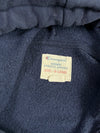 Champion Navy Script Logo Hoodie, Reverse Weave Style Fleece (XL)