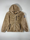The North Face Sherpa Fleece Hooded Jacket – Beige (M)