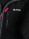 Jeep | Vintage Black Sherpa Fleece Zip Jacket (M)