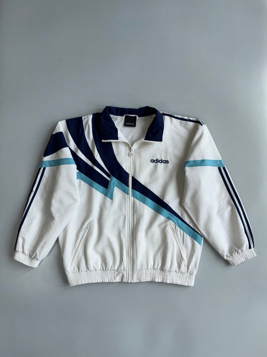 Vintage Adidas Lightning Stripe Track Jacket (Xl/2Xl)