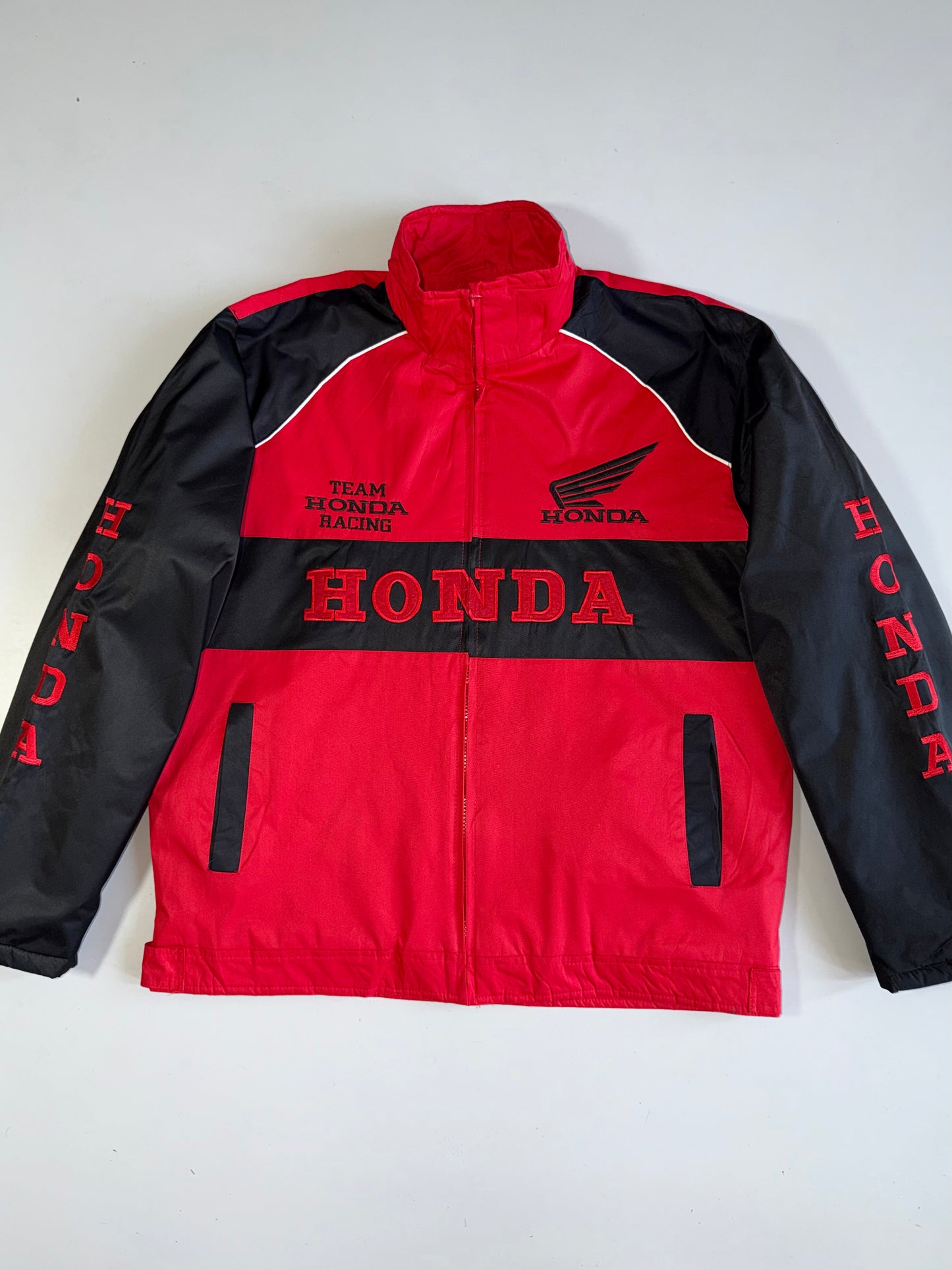 !          Vintage Style Honda Racing Motorsport Jacket (XL)