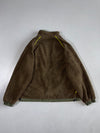 Dickies Olive Green Sherpa-Lined Puffer Jacket Full Zip Insulated Winter Jacket (XL/2XL)