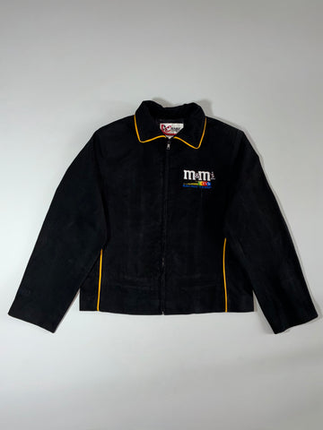 Vintage 2000s Chase Authentics M&M’s Racing Team NASCAR Embroidered Jacket (M)
