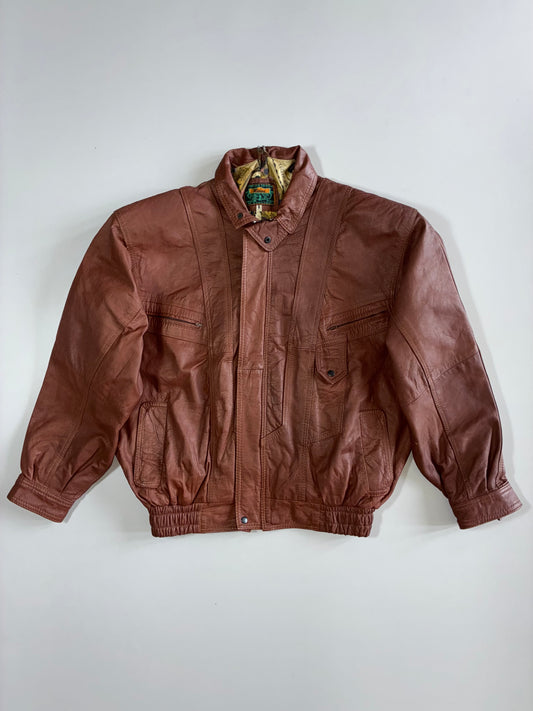 Vintage Premium Original Pure Leather Jacket (L/XL)