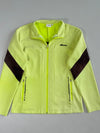 Ellesse Sport Neon Yellow Colorblock Track Jacket women’s  (M)